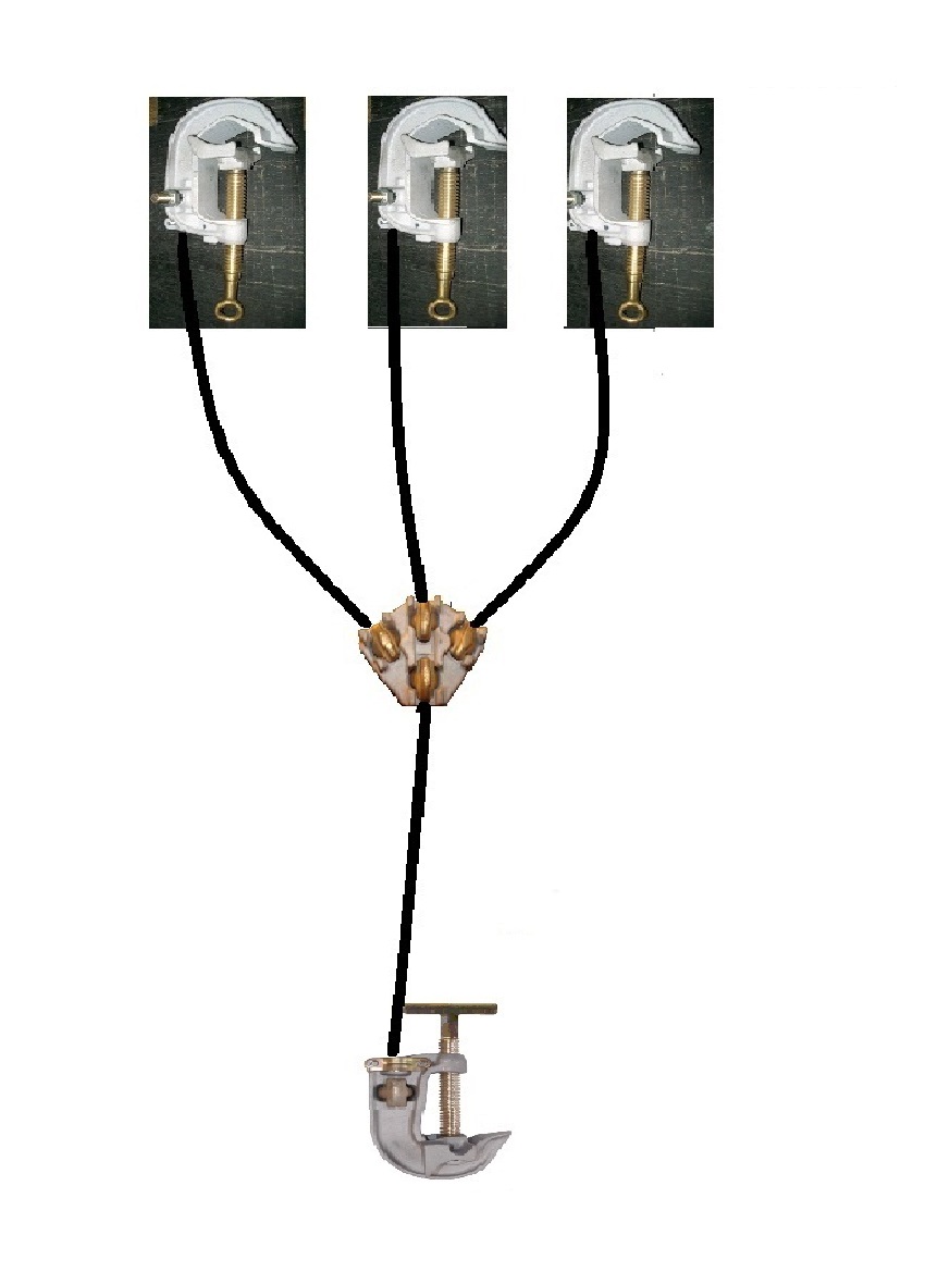 Conjunto de Aterramento para Cubículos C-462 CUB